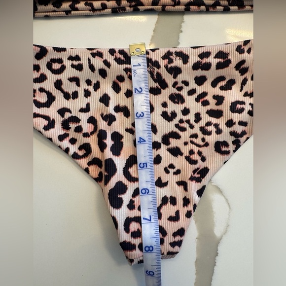 Leopard Print Bikini Set - Picture 3 of 4